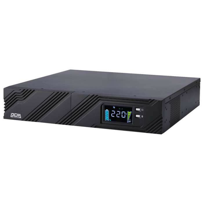 Источник бесперебойного питания Powercom SMART KING PRO+, Line-Interactive, 1500VA/1200W, Rack/Tower, IEC 8*C13, Serial+USB, SmartSlot (1152575)