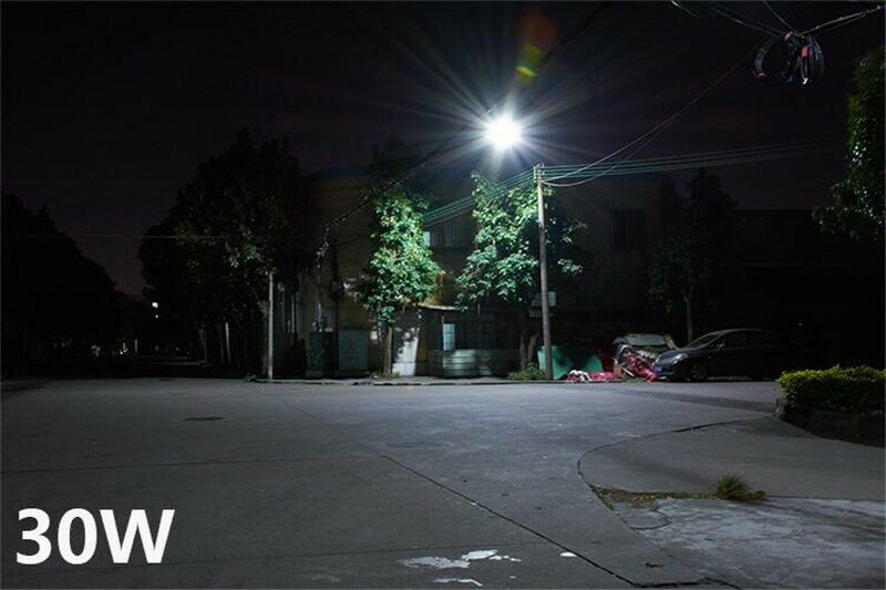 Консольный светильник,прожектор на столб, Streetlight, 220 В, 30 Вт, Люкс - Цвет свечения:Белый 5500-6000K - фотография № 8