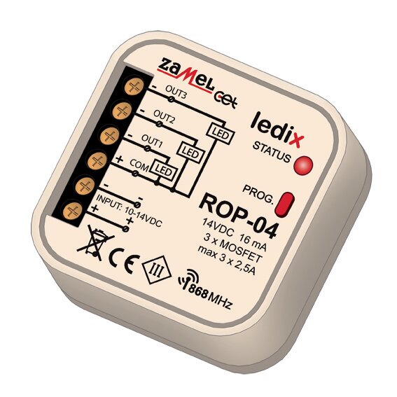 фото Zamel Радиоприемник 3 канала, в монт.коробку