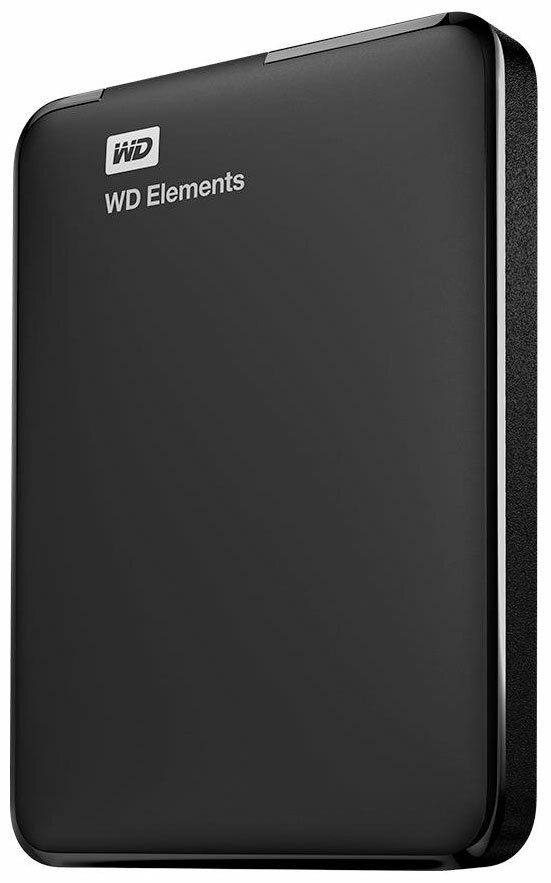 Внешний жесткий диск (HDD) Western Digital Original USB 3.0 1Tb WDBUZG 0010 BBK-WESN Elements Portable 2.5'' черный
