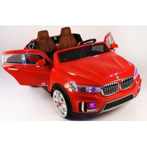 Детский электромобиль Rivertoys BMW B222BB красный