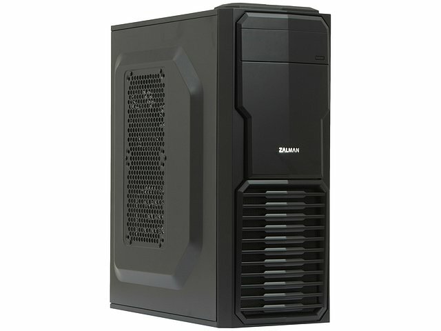 Корпус Zalman Корпус Minitower Zalman ZM-T4, mATX, черный (без БП)