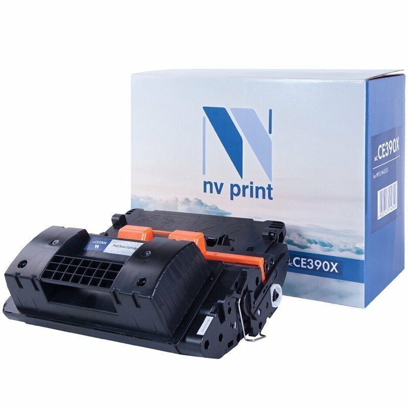 Картридж совм. NV Print CE390X (№90X) черный для HP LJ M602/M603/M4555 (24000стр) NV-CE390X