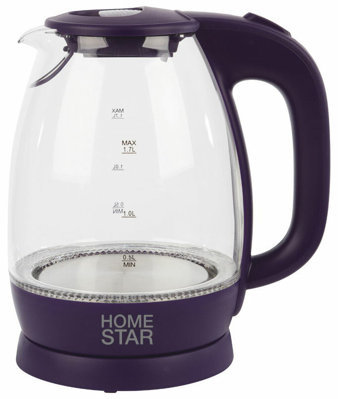 Чайник электрический Homestar HS-1012 003847 фиолетовый