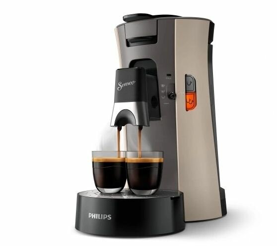 Капсульная кофемашина Philips Senseo Select CSA240/30, бежевый - фотография № 1