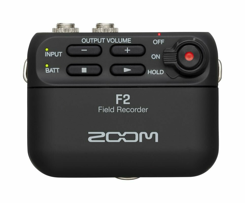 Zoom F2/B полевой стереорекордер чёрный цвет