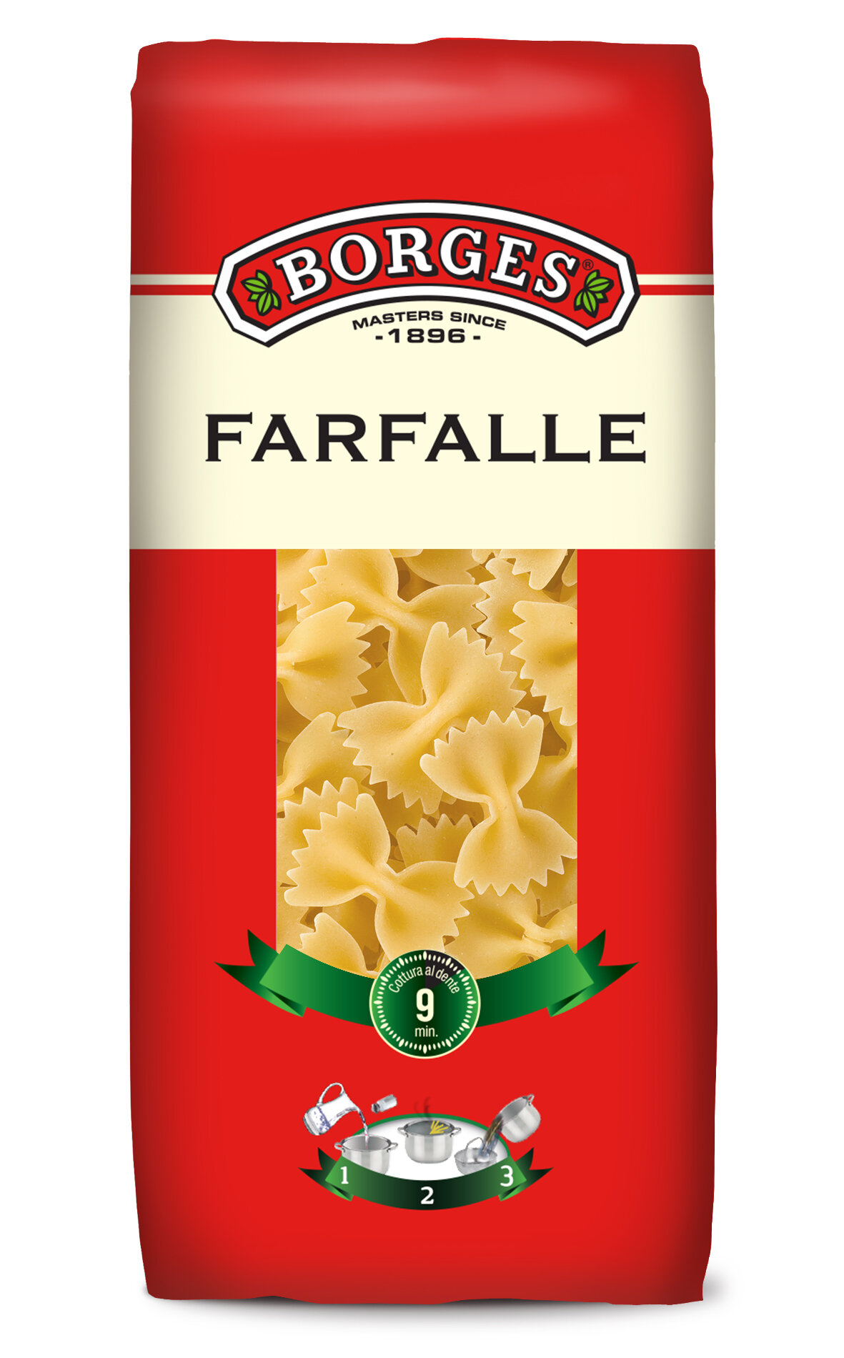 Макаронные изделия Borges Farfalle, 500 гр*12 шт - фотография № 4