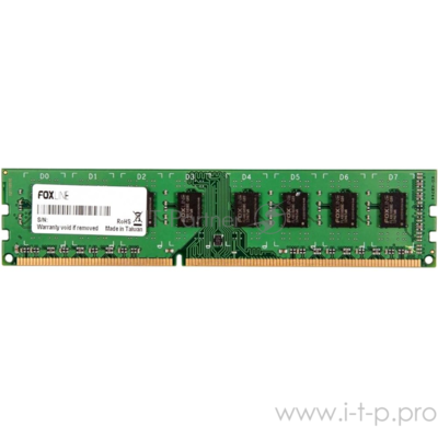  DIMM DDR3 4gb 1600Mhz Foxline FL1600D3U11SL-4G .