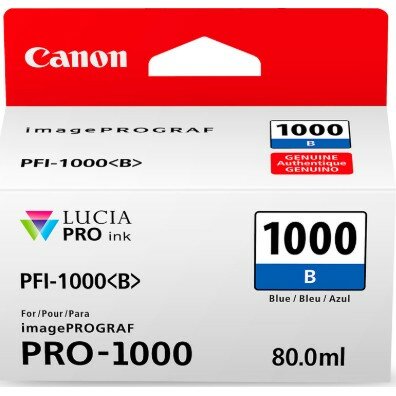 Canon Картридж струйный PFI-1000 B 0555C001 синий для Pixma MG5740 MG6840 MG7740