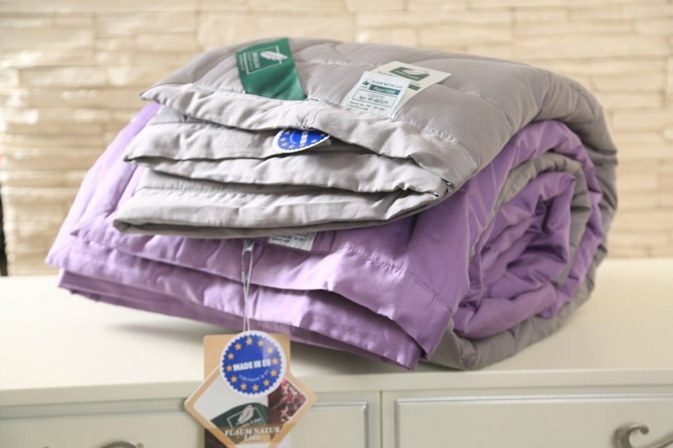 Одеяло легкое Anna Flaum FARBE 150х200 кремовый - фотография № 4