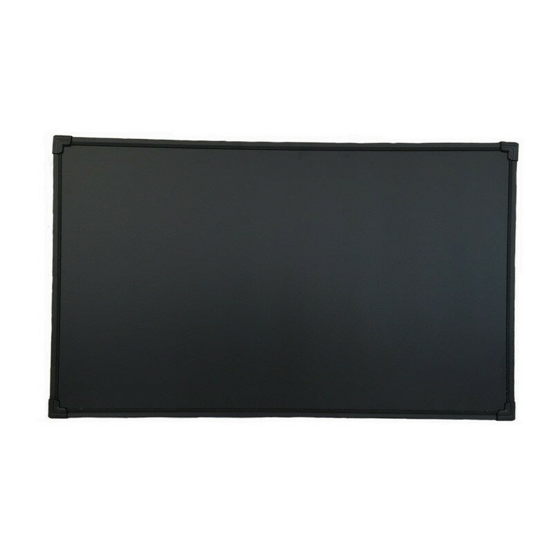 Доска магнитно-меловая настенная одноэлементная Attache 100x60 см лаковое покрытие черная