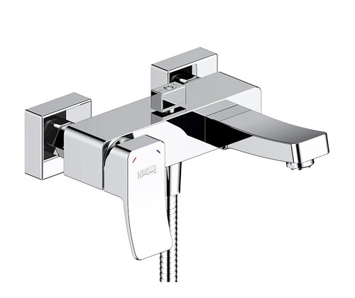 Смеситель для ванны Wasserkraft Aller 1061 с коротким изливом хром