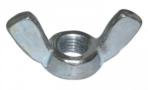 фото Гайка барашковая S+P М10 нержавеющая A2 5шт 89002