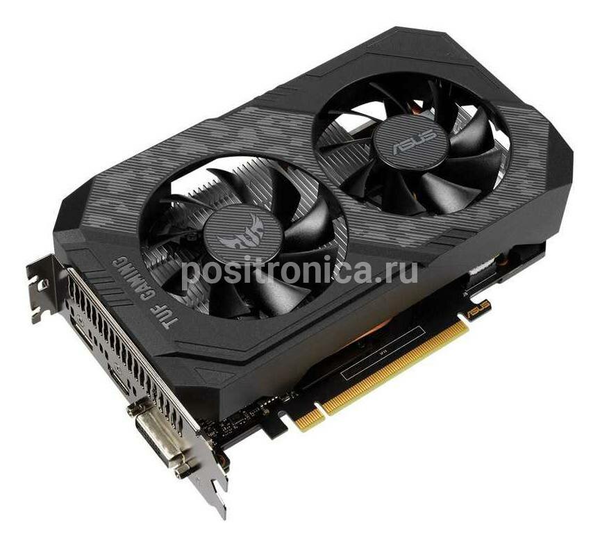 Видеокарта Asus TUF-GTX1650-O4GD6-GAMING 4096 МБ RET