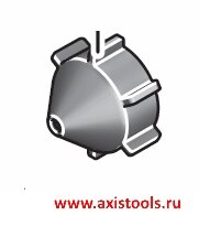 2609006614 Сопло-колпачек для краскопульта Bosch PFS 3000-2, белый