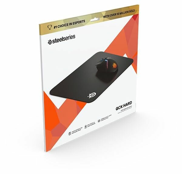 Коврик Steelseries QcK Hard Pad Black (63821)