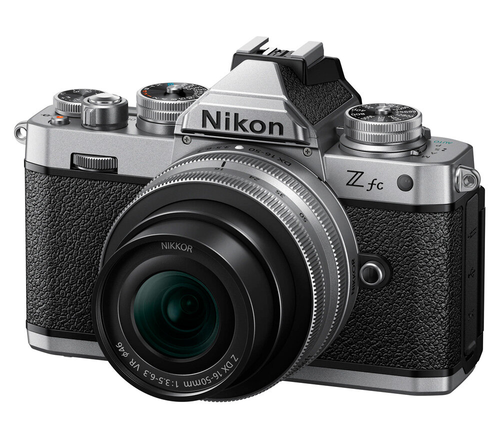 Беззеркальный фотоаппарат Nikon Z fc Kit 16-50 DX VR, серебристый