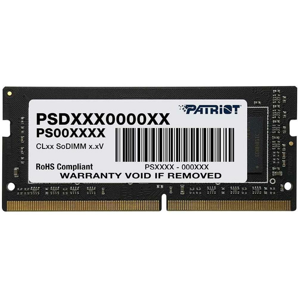 Модуль памяти SO-DIMM DDR4 16Gb PC21300 2666MHz PATRIOT (PSD416G266681S)