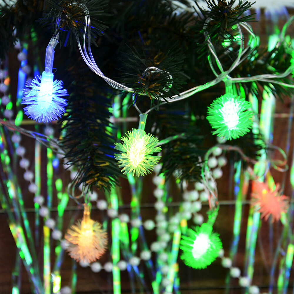 фото Ирлянда 3М 19LED снежинки 381-141