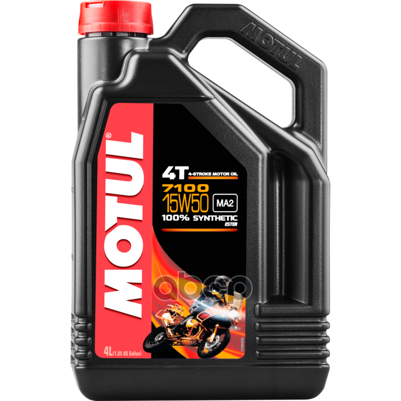 Моторное Масло 7100 4t 15w-50 4л 104299 MOTUL арт. 104299