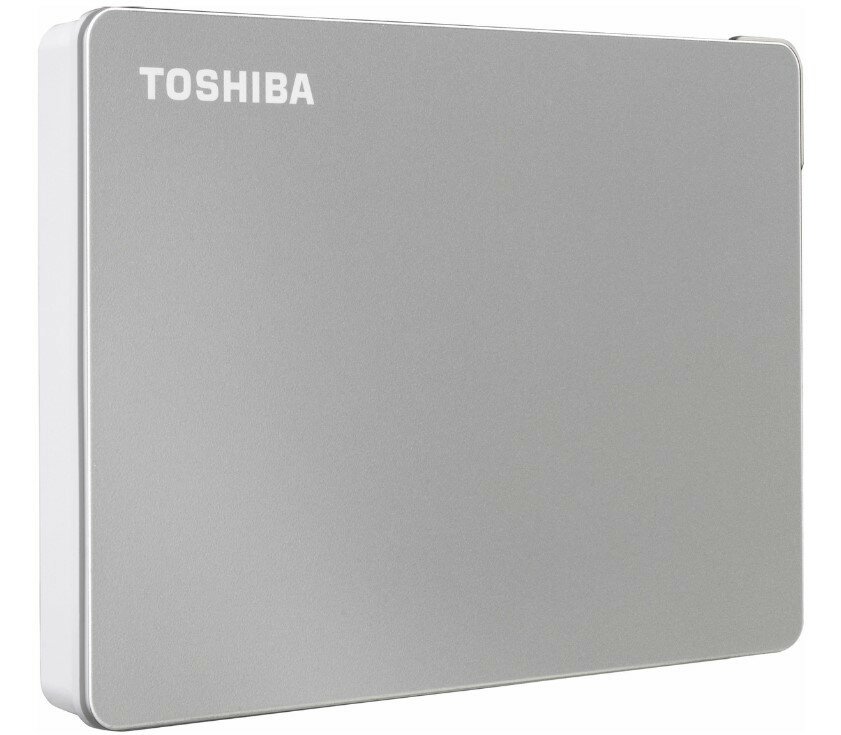 Жесткий диск Toshiba USB 3.0 1Tb Hdtx110escaa Canvio Flex 2.5" серебристый