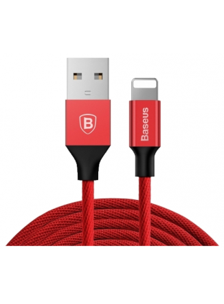 Baseus Кабель Yiven USB - Lightning 1.8m (CALYW-A09), красный