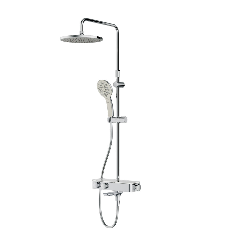 Душевая система ShowerSpot с термостатом Am.Pm Inspire м2.0 (F0750A500) с изливом для ванны