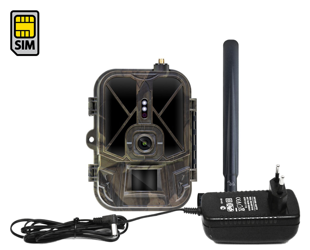 GSM камера Сантек Filin LTE-Pro-Li-4K HC-940 (F1581EU) для дома (с голограммой) видео 4K онлайн облако H.265 IP65 - фотоловушка 4G для охоты Фил