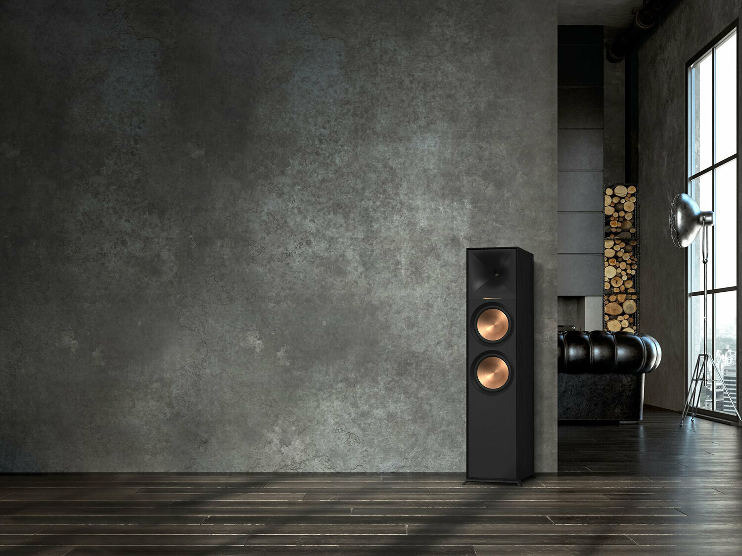 Напольная акустика Klipsch Reference R-800F black