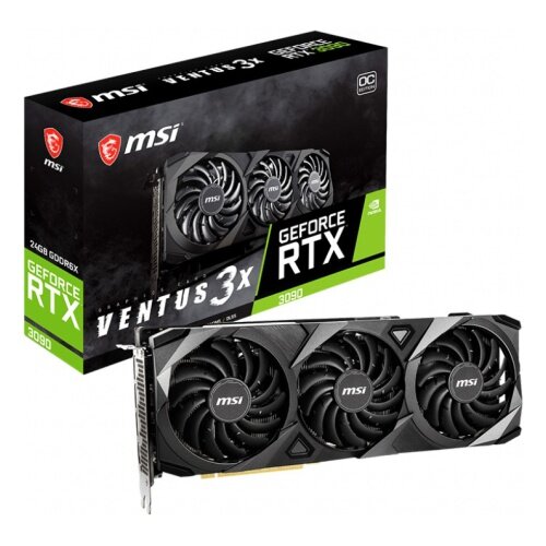 Видеокарта MSI GeForce RTX 3090 VENTUS 3X OC 24GB