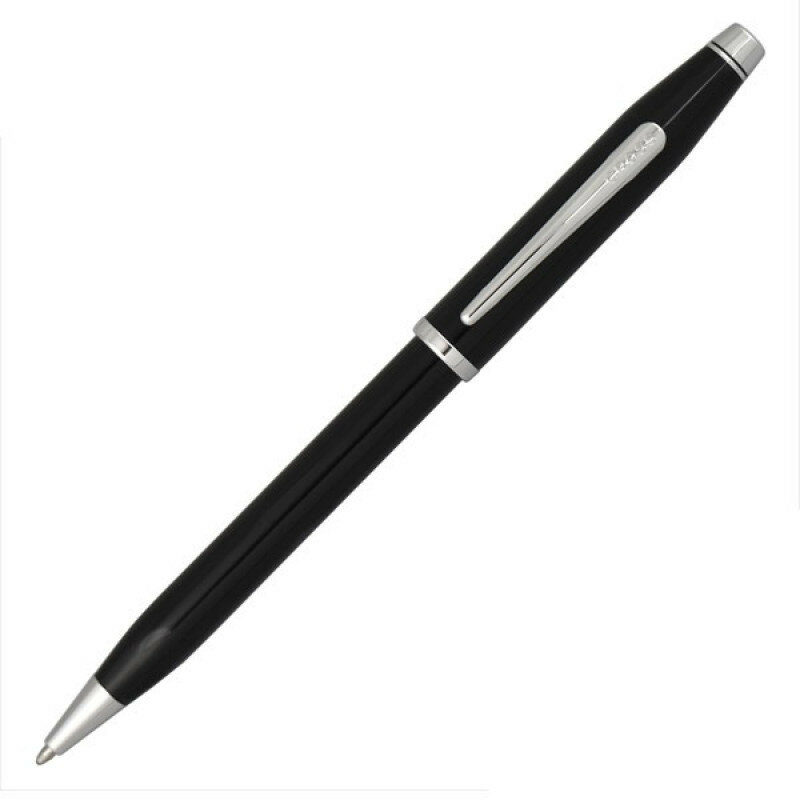 Cross Шариковая ручка Century II Black Lacquer Rhodium Plated (AT0082WG-102)