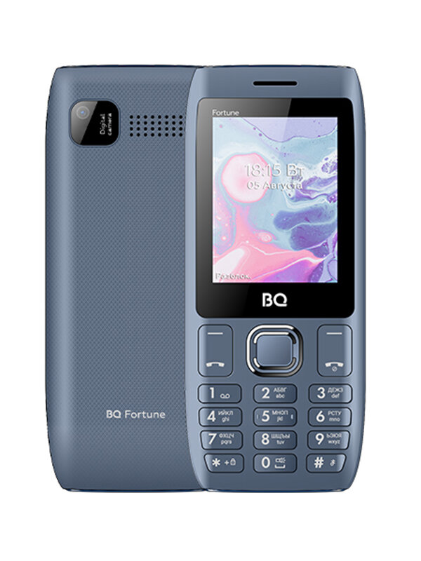 Сотовый телефон BQ 2450 Fortune Gray