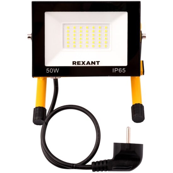 Прожектор-переноска REXANT EXPERT 50 Вт, 200-240 В, IP65, 4000 Лм, 6500 K со шнуром