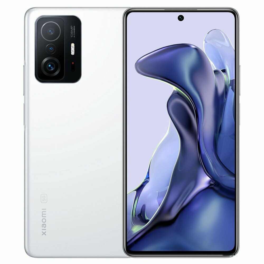 Смартфон Xiaomi 11T 8/256 ГБ Global, лунный белый