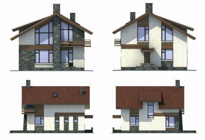 Проект дома Plans-54-05 (156 кв.м, газобетон) - фотография № 3