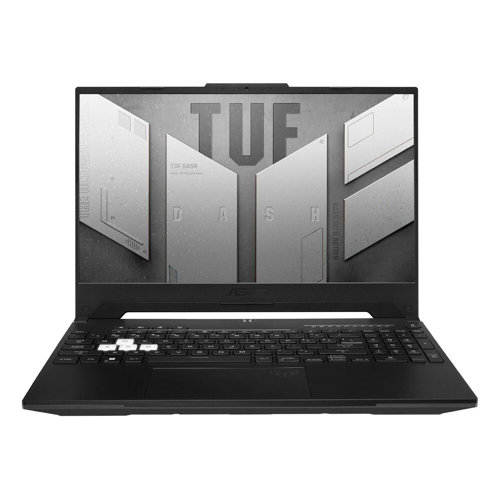 15.6" Ноутбук ASUS TUF Dash F15 FX517ZR-F15.I73070 1920x1080, Intel Core i7 12650H, RAM 16 ГБ, SSD 512 ГБ, NVIDIA GeForce RTX 3070, Windows 11 Home, 90NR0AV3-M001V0, черный