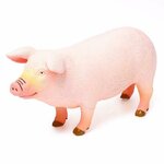 Фигурка животного «Домашняя свинья», длина 28 см - изображение