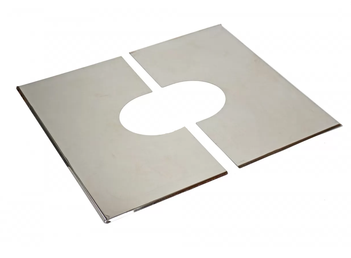 фото Лист потолочный угловой разборный d 200 угол 20- 45 нерж (430)