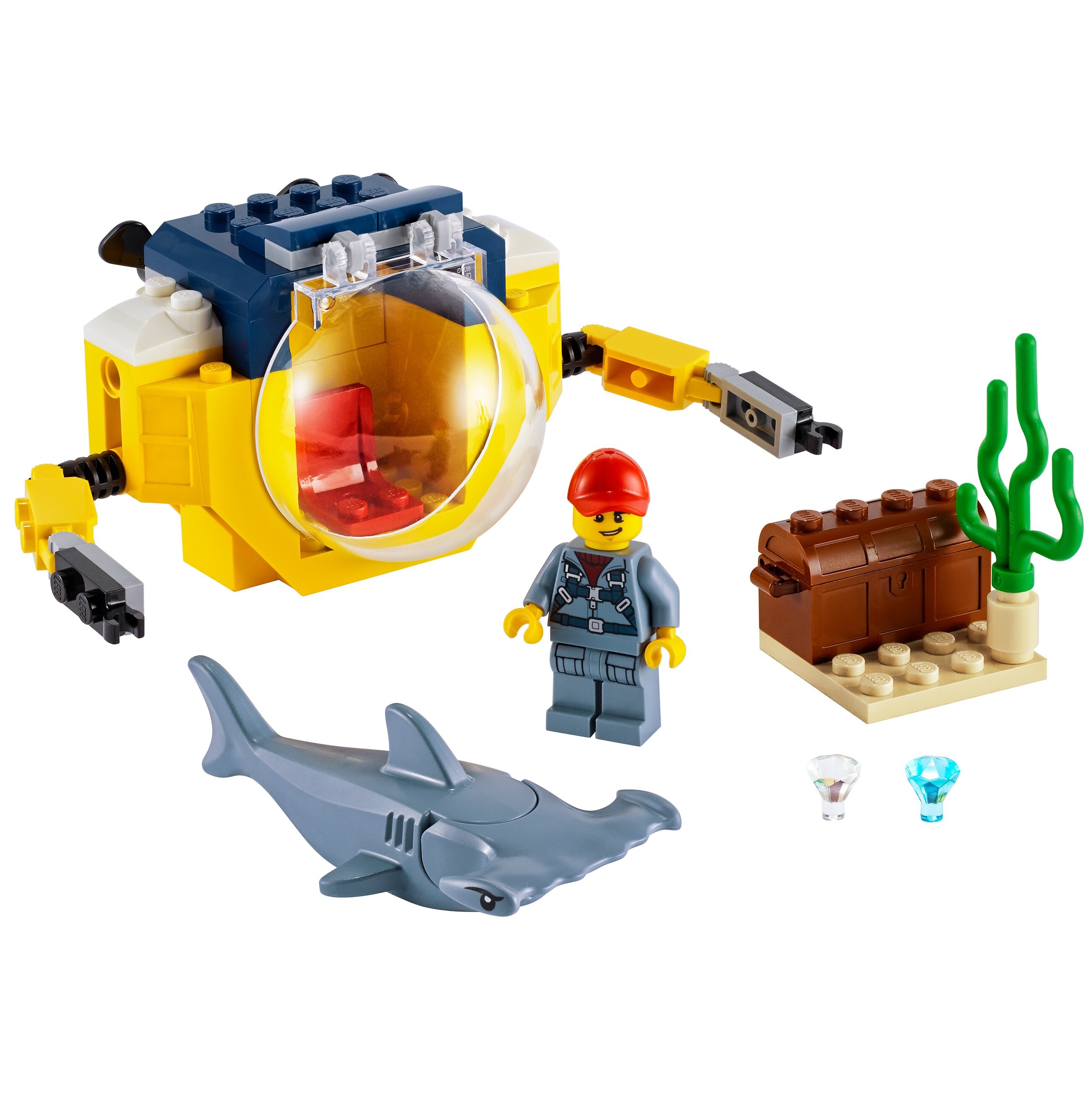 Конструктор LEGO City Oceans Мини-подлодка