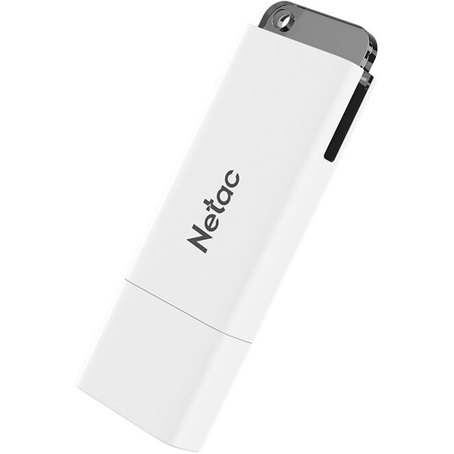 USB флешка NETAC U185 64Gb white USB 2.0 (NT03U185N-064G-20WH)