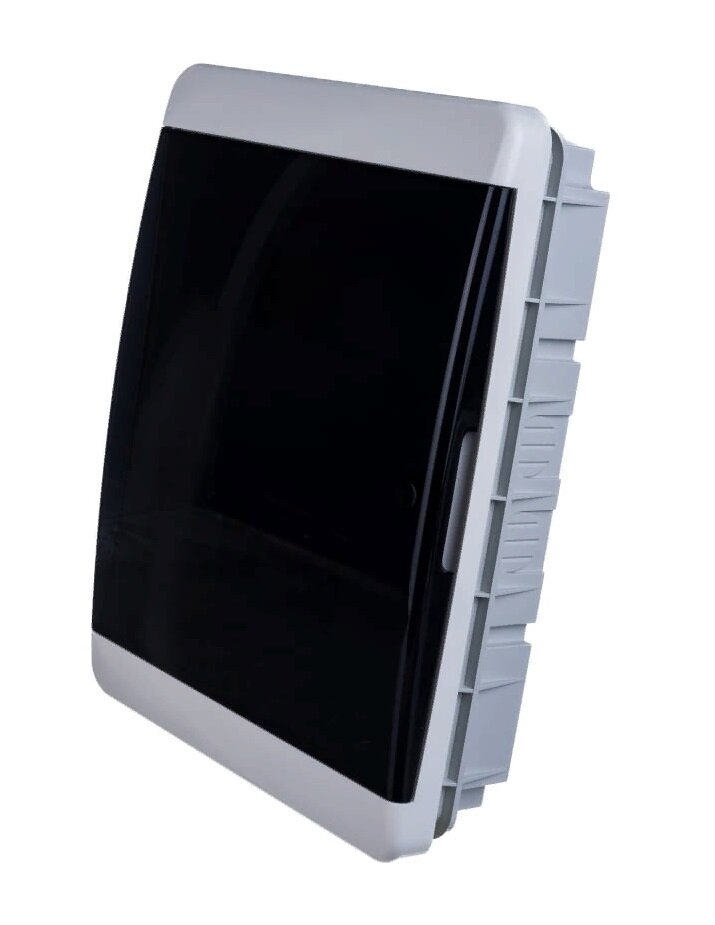 Коробка TEKFOR бокс встаиваемый с прозрачной дверью на 24 модуля BVK 2440 01-02-041