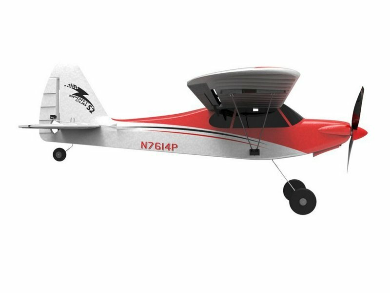 Радиоуправляемый самолет Volantex RC Sport Cub 500мм (синий) 24G 4ch LiPo RTF with Gyro