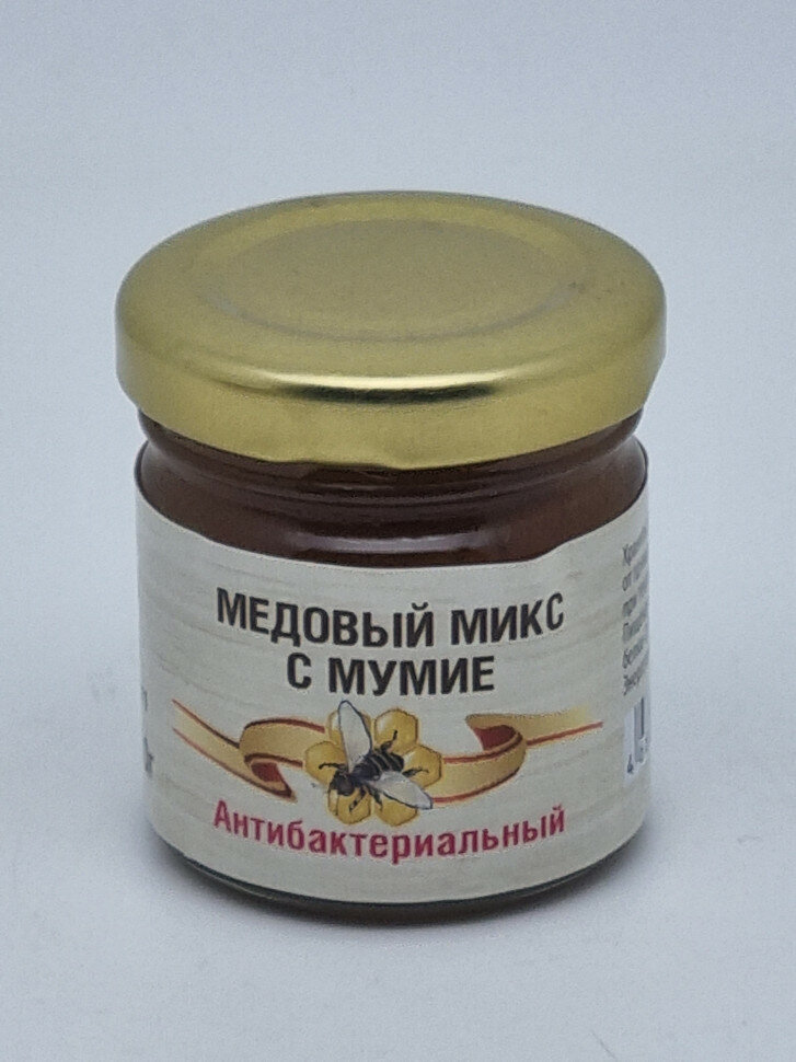Мед микс с мумие "Антибактериальный" 50 гр