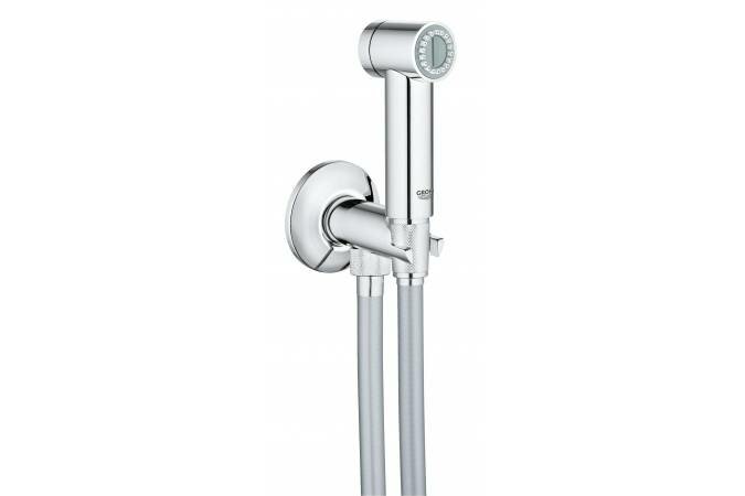 GROHE Душевой набор GROHE Sena Trigger Spray 35 (ручной душ, запорный вентиль, душевой шланг), хром (26332000)