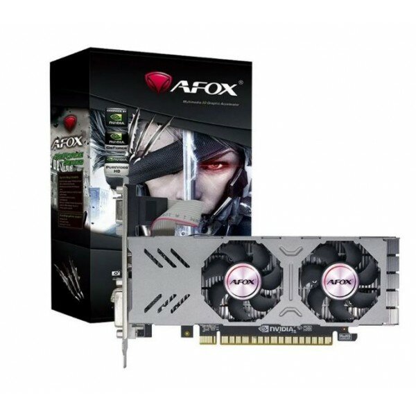 Видеокарта AFOX GeForce GTX 750 LP 4GB GDDR5 128bit VGA DVI HDMI RTL (AF750-4096D5L4-V2) RTL