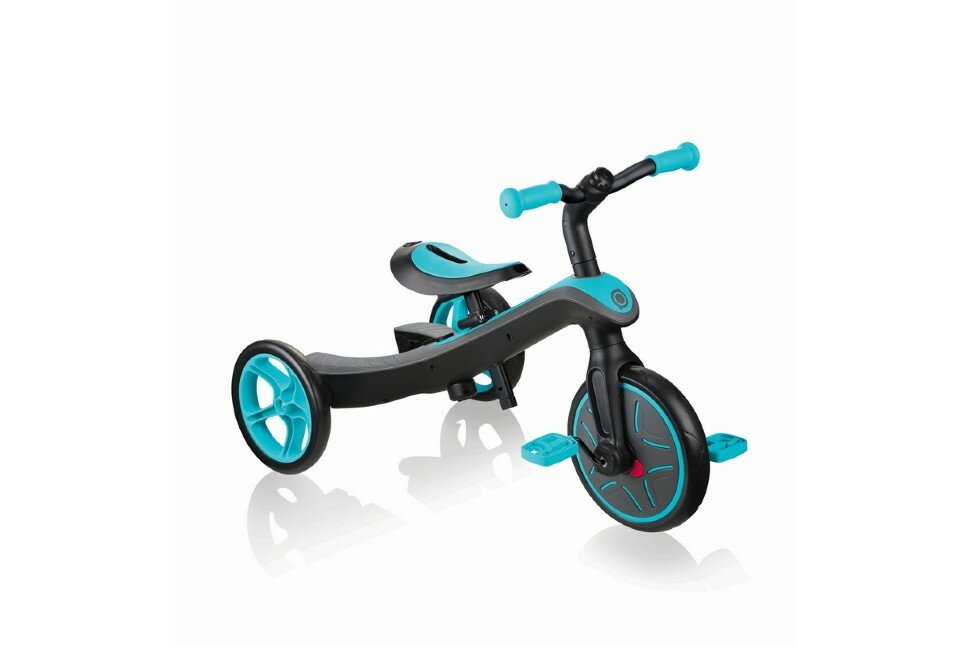 Велосипед-беговел Globber TRIKE EXPLORER 2 IN 1 (Голубой)