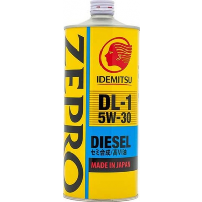 Масло моторное полусинтетическое Idemitsu Zepro Diesel DL-1 5W30 1 л 2156001 .