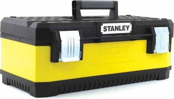 Ящик для инструмента STANLEY YELLOW METAL PLASTIC TOOLBOX 20" 1-95-612