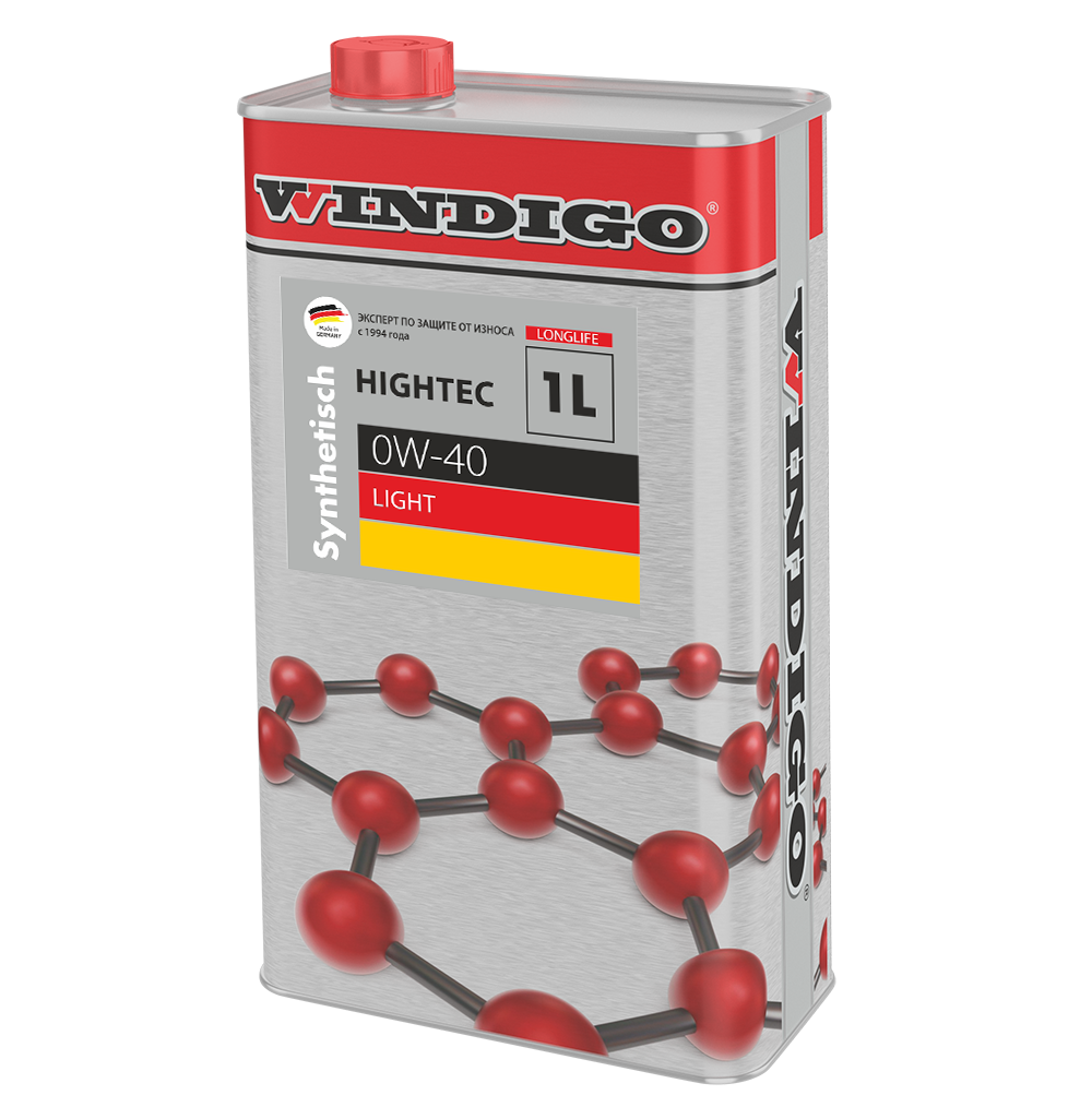 Синтетическое моторное масло WINDIGO HIGHTEC 0W-40 LIGHT