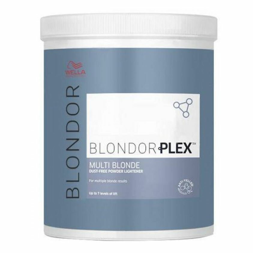 фото Краска для волос Wella Professionals BLONDOR BlondorPlex Multi Blonde, Обесцвечивающая пудра без образования пыли, 400 г